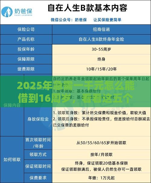 2025年急需一千元怎么能借到16周岁，看看这五个最新美容分期贷款平台