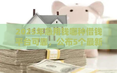 2025年急用钱哪种借钱平台可靠，公布5个最新最快借钱平台
