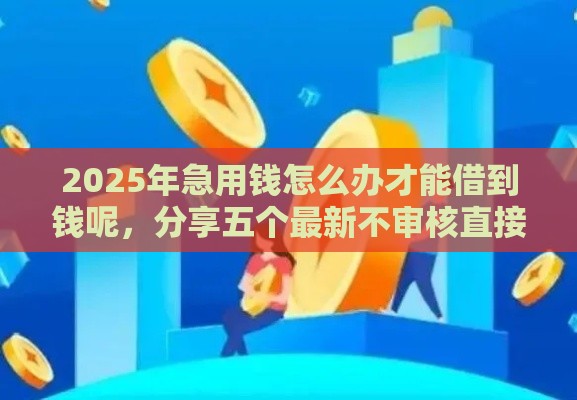 2025年急用钱怎么办才能借到钱呢,分享五个最新不审核直接放款的软件 2025年急用钱怎么办才能借到钱呢,分享五个最新不审核直接放款的软件