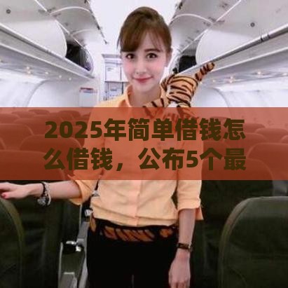 2025年简单借钱怎么借钱，公布5个最新借款平台最好借钱