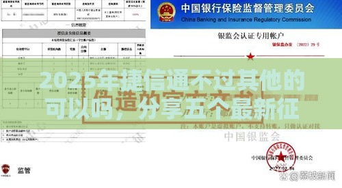 2025年捷信通不过其他的可以吗，分享五个最新征信花了下款的平台