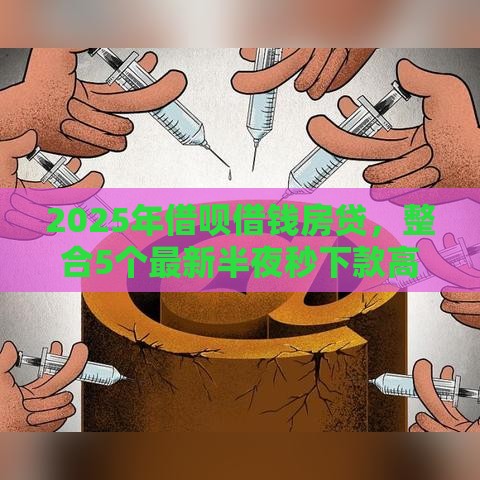 2025年借呗借钱房贷，整合5个最新半夜秒下款高炮口子