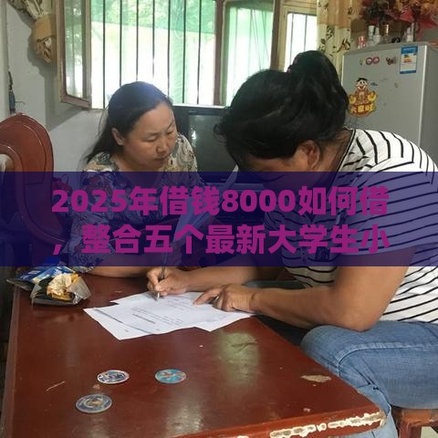 2025年借钱8000如何借，整合五个最新大学生小额贷款平台