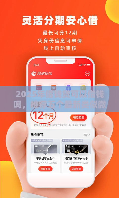 2025年借钱贷可以借钱吗，推荐五个最新类似微博借钱的平台