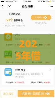 2025年借钱加微信，分享五个最新网络贷款平台