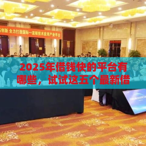 2025年借钱快的平台有哪些，试试这五个最新借钱的平台100%能借到