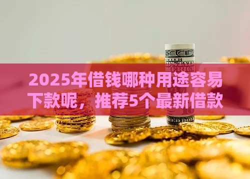 2025年借钱哪种用途容易下款呢,推荐5个最新借款平台可以贷款20万 2025年借钱哪种用途容易下款呢,推荐5个最新借款平台可以贷款20万