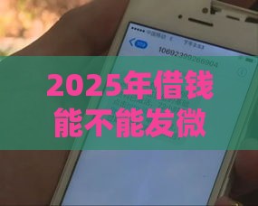 2025年借钱能不能发微信给对方，试试这五个最新很多平台不能下款还其他平台