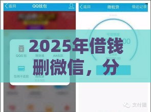 2025年借钱删微信，分享5个最新个体户贷款平台