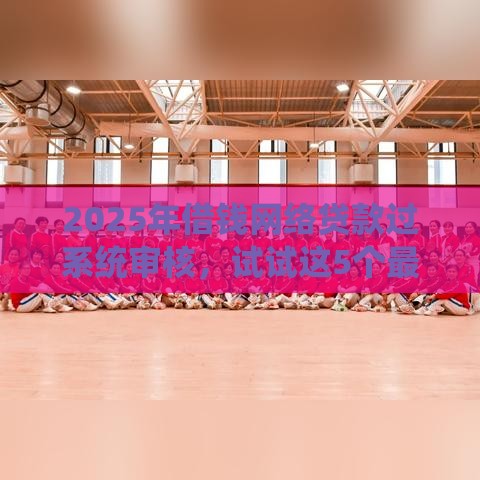 2025年借钱网络贷款过系统审核，试试这5个最新现在能借钱的平台