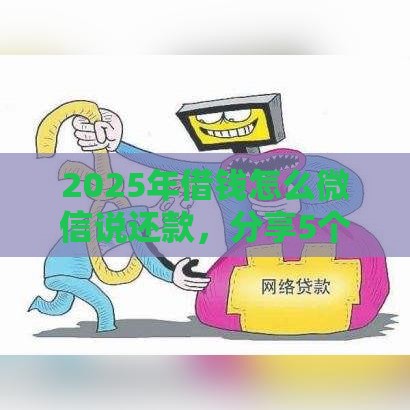 2025年借钱怎么微信说还款，分享5个最新平台贷款不看征信