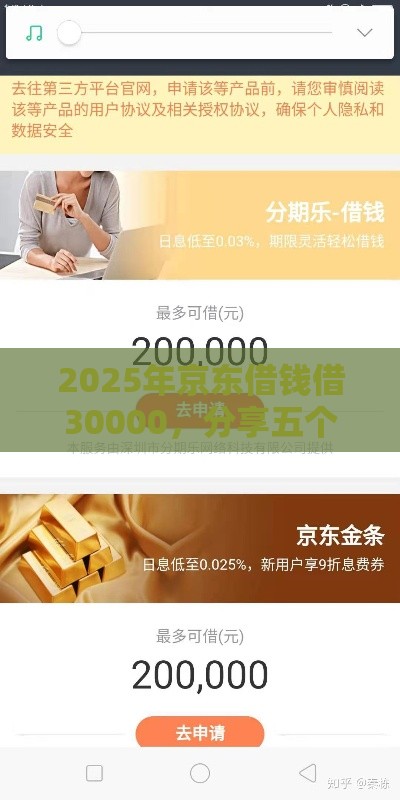 2025年京东借钱借30000，分享五个最新如何投诉贷款平台