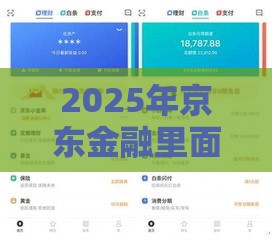 2025年京东金融里面哪个好下款，公布五个最新年前有什么好下款的贷款平台