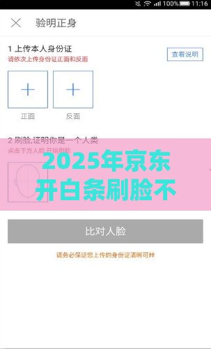 2025年京东开白条刷脸不过，看看这五个最新被起诉还能下款的口子