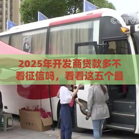 2025年开发商贷款多不看征信吗，看看这五个最新失信被执行人可以贷款的平台