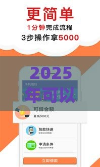 2025年可以借钱的app安全的，整理五个最新2025晚上不审核直接放款口子