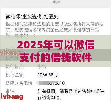 2025年可以微信支付的借钱软件，整理5个最新黑户逾期贷款平台
