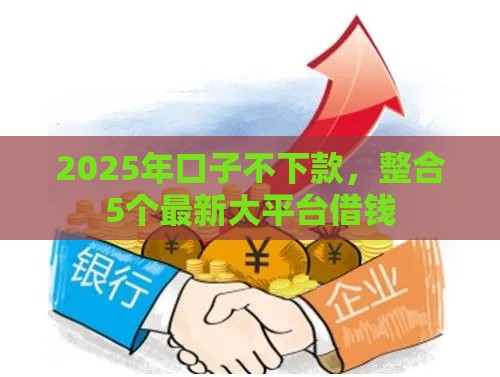 2025年口子不下款，整合5个最新大平台借钱