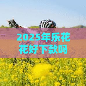 2025年乐花花好下款吗，梳理五个最新第三方贷款平台