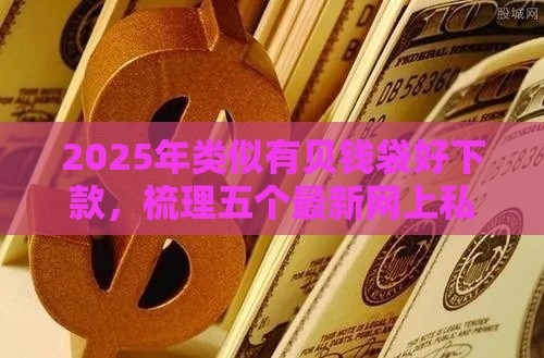 2025年类似有贝钱袋好下款，梳理五个最新网上私人借钱平台