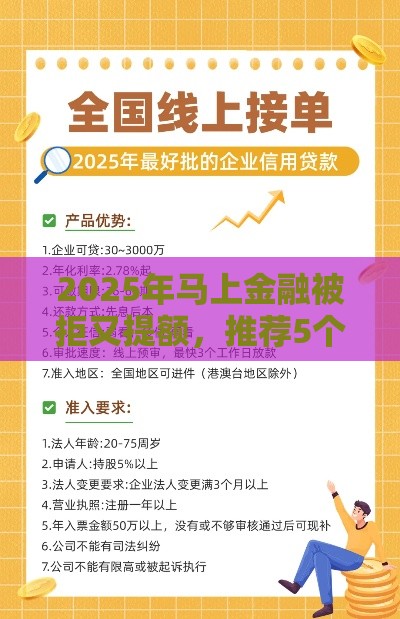 2025年马上金融被拒又提额，推荐5个最新锦鲤花借款一样的平台