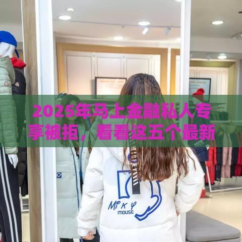 2025年马上金融私人专享被拒，看看这五个最新专业贷款平台