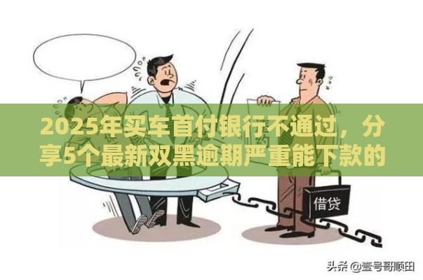 2025年买车首付银行不通过，分享5个最新双黑逾期严重能下款的平台