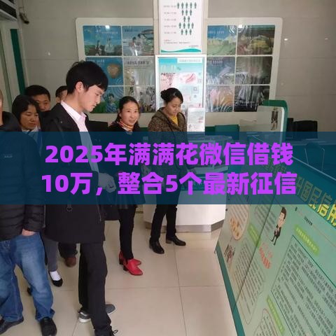 2025年满满花微信借钱10万，整合5个最新征信花了还能贷款的正规平台