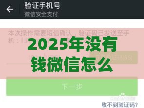 2025年没有钱微信怎么借钱呢，整合5个最新借款平台可以贷款20万