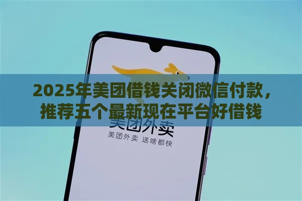 2025年美团借钱关闭微信付款，推荐五个最新现在平台好借钱