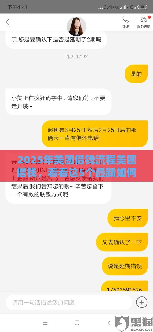 2025年美团借钱流程美团借钱，看看这5个最新如何投诉贷款平台