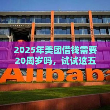 2025年美团借钱需要20周岁吗，试试这五个最新学生可以贷款的平台
