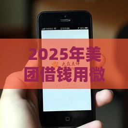 2025年美团借钱用微信可以还吗，整合五个最新借钱的平台