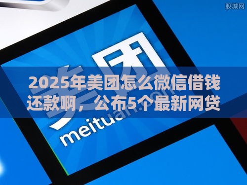 2025年美团怎么微信借钱还款啊，公布5个最新网贷代理平台