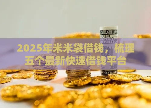 2025年米米袋借钱，梳理五个最新快速借钱平台