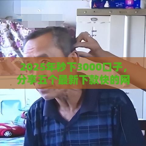 2025年秒下3000口子，分享五个最新下款快的网贷平台