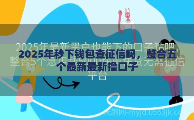 2025年秒下钱包查征信吗，整合五个最新最新撸口子