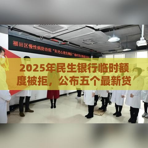 2025年民生银行临时额度被拒，公布五个最新贷款平台利息低