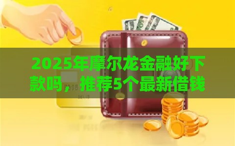 2025年摩尔龙金融好下款吗，推荐5个最新借钱平台容易通过