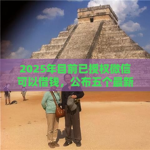 2025年目前已授权微信可以借钱，公布五个最新黑户一定能过的平台