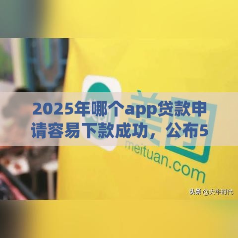 2025年哪个app贷款申请容易下款成功，公布5个最新小额分期平台