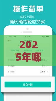2025年哪个贷款软件好下款快，试试这5个最新利息低的正规贷款平台