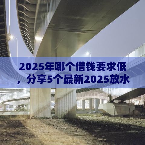 2025年哪个借钱要求低，分享5个最新2025放水的夜间贷款口子