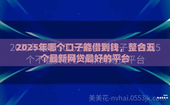 2025年哪个口子能借到钱，整合五个最新网贷最好的平台
