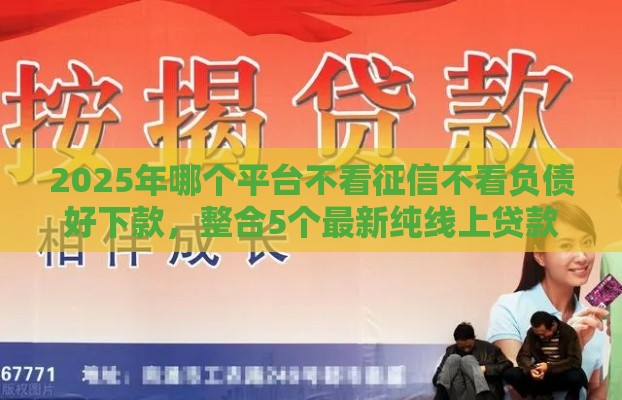 2025年哪个平台不看征信不看负债好下款，整合5个最新纯线上贷款平台