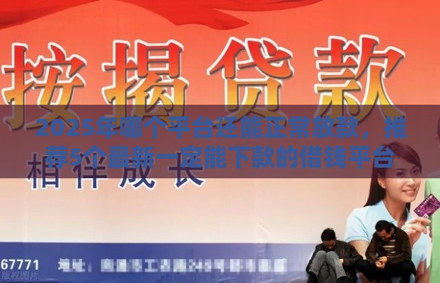 2025年哪个平台还能正常放款，推荐5个最新一定能下款的借钱平台