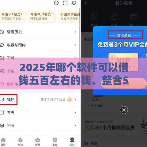 2025年哪个软件可以借钱五百左右的钱，整合5个最新65岁稳放款口子的年龄要求