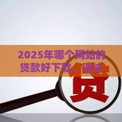 2025年哪个网站的贷款好下款，试试这5个最新贷款平台好下款不看征信