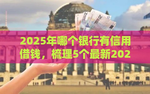 2025年哪个银行有信用借钱，梳理5个最新2025新口子不看征信