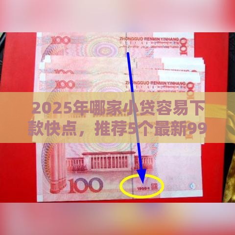 2025年哪家小贷容易下款快点，推荐5个最新99贷款平台